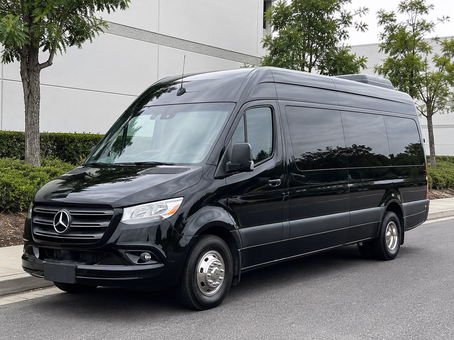 bridal party sprinter vans and party buses for your lacey wedding weekend