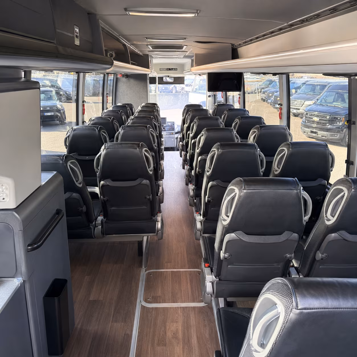 lacey sporting event transportation onboard seating