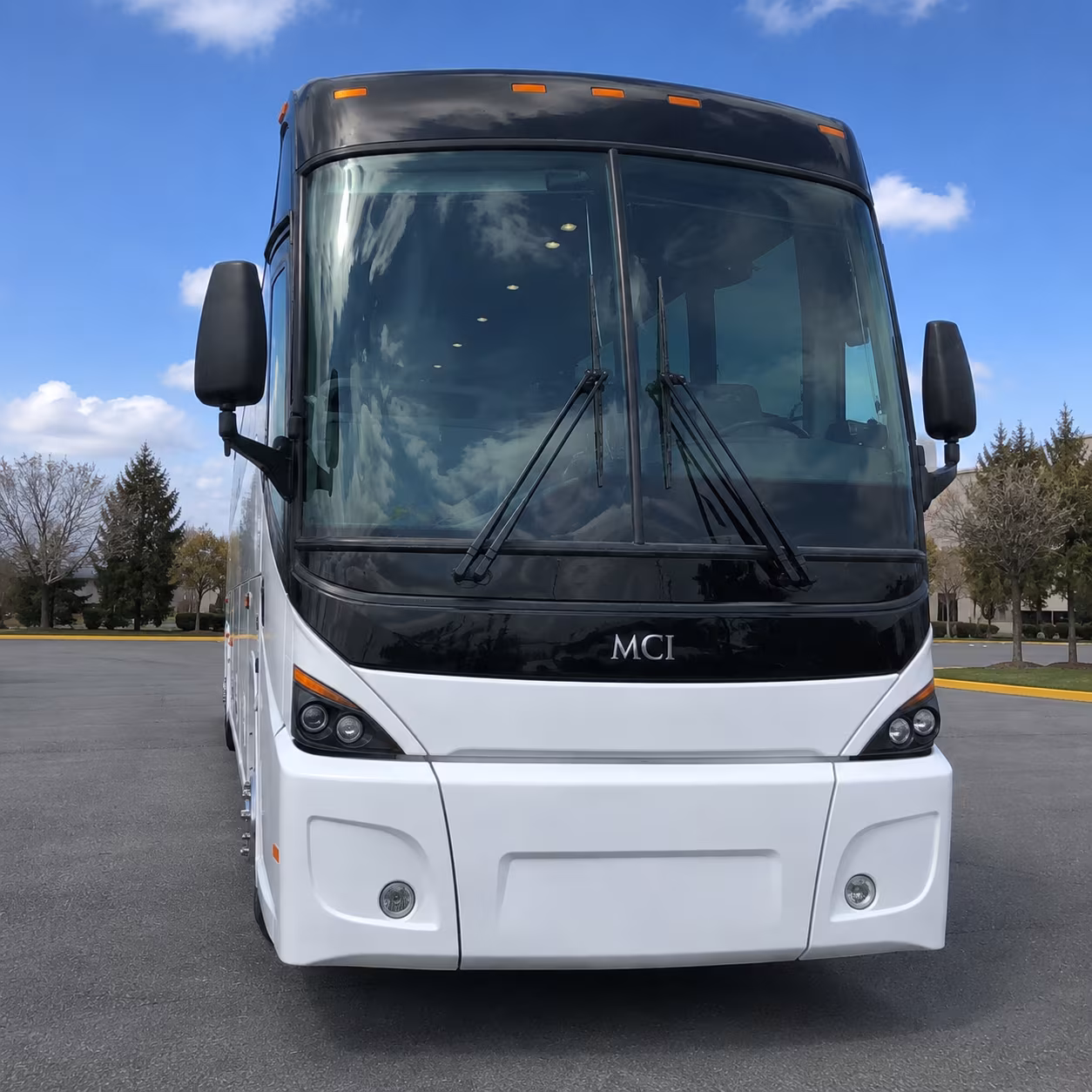where charter buses pick up and drop off at sea